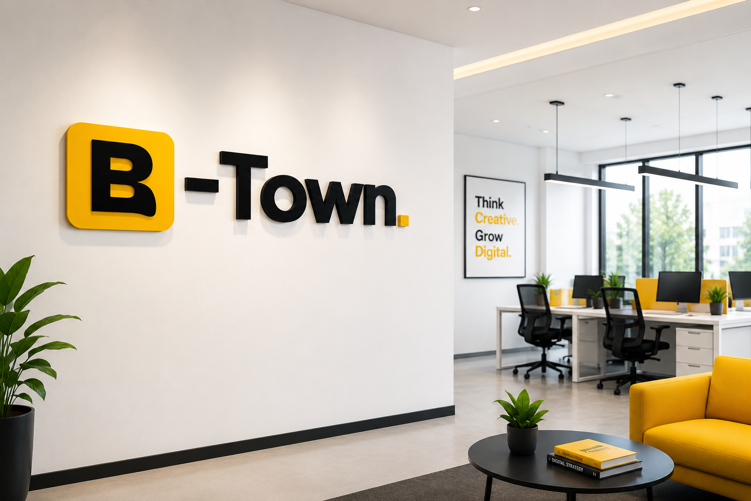 B-Town Digital team and digital agency operations in Mumbai